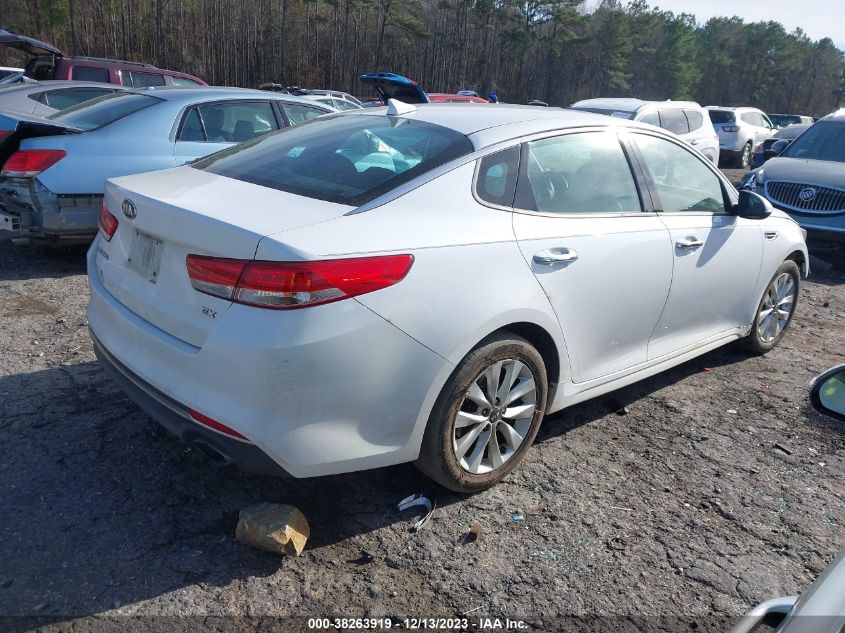 2017 KIA OPTIMA EX - 5XXGU4L35HG173961