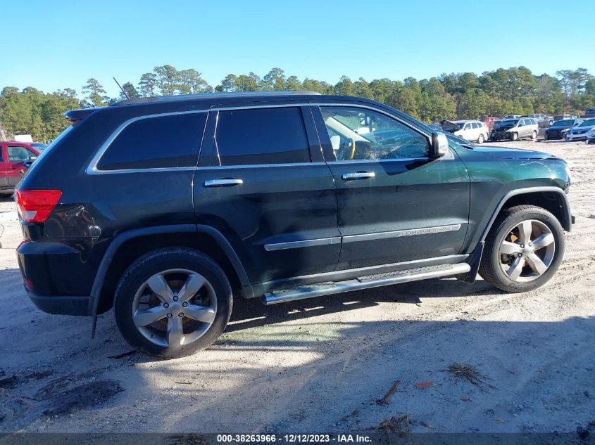 2013 JEEP GRAND CHEROKEE OVERLAND - 1C4RJECG7DC546387