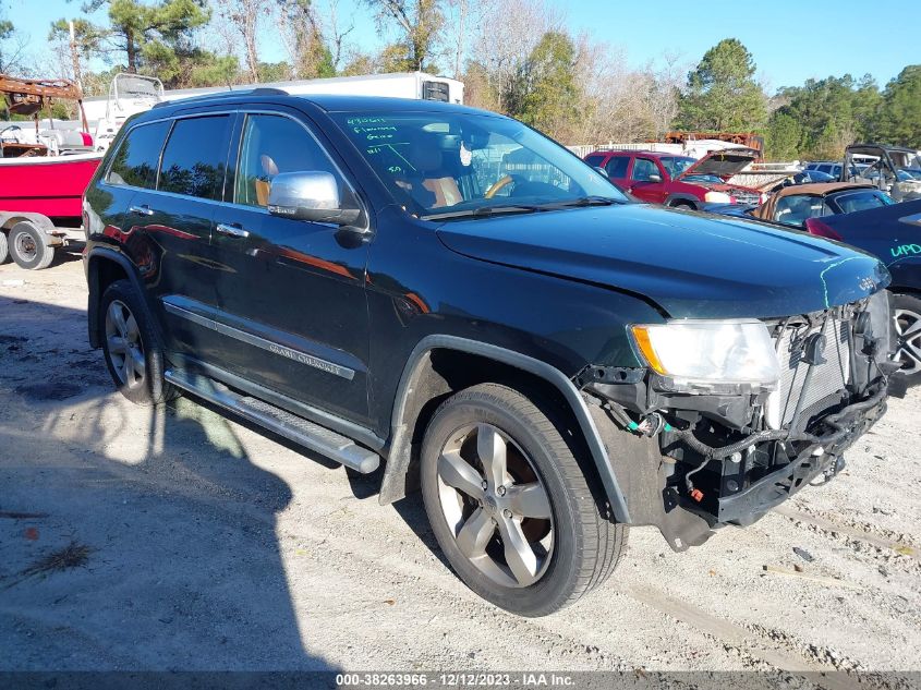 2013 JEEP GRAND CHEROKEE OVERLAND - 1C4RJECG7DC546387