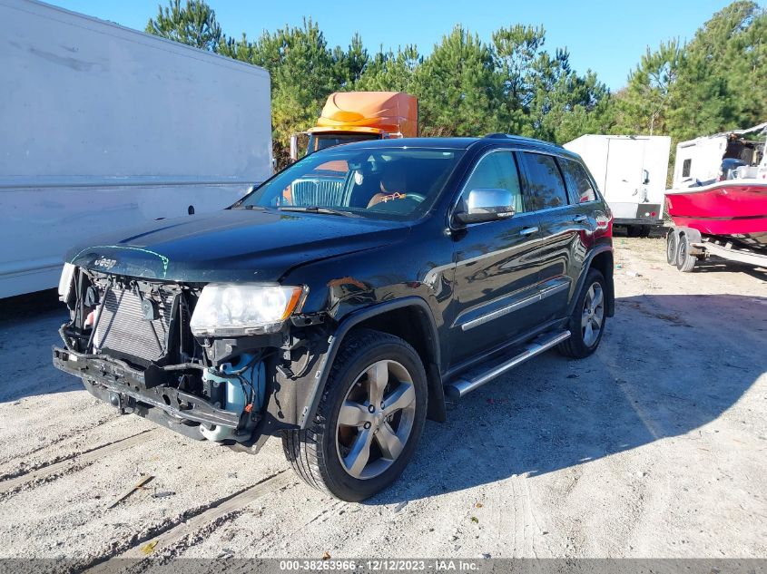 2013 JEEP GRAND CHEROKEE OVERLAND - 1C4RJECG7DC546387