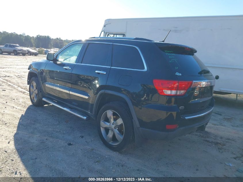 2013 JEEP GRAND CHEROKEE OVERLAND - 1C4RJECG7DC546387