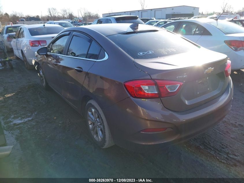 2019 CHEVROLET CRUZE LT - 1G1BE5SM2K7119436