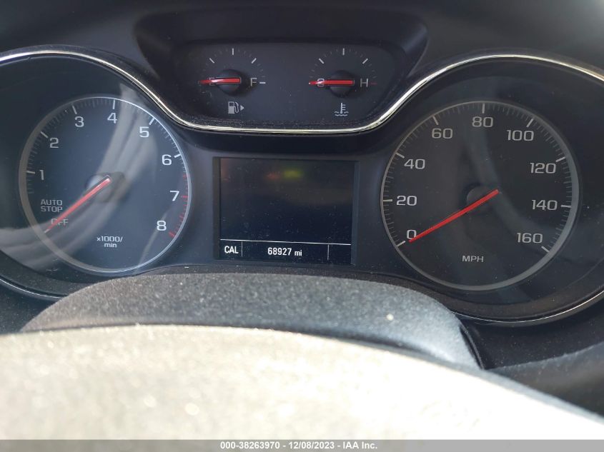2019 CHEVROLET CRUZE LT - 1G1BE5SM2K7119436