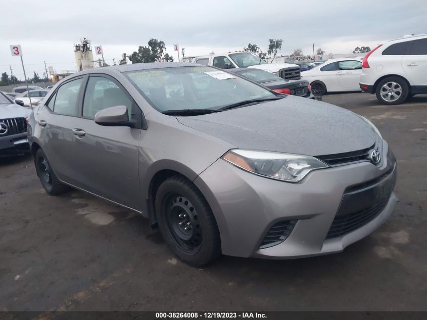 2015 TOYOTA COROLLA LE - 2T1BURHEXFC323438