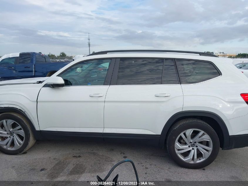 2022 VOLKSWAGEN ATLAS SE - 1V2JR2CA9NC508840