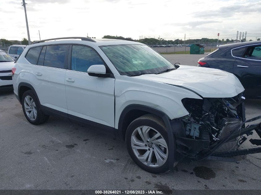2022 VOLKSWAGEN ATLAS SE - 1V2JR2CA9NC508840