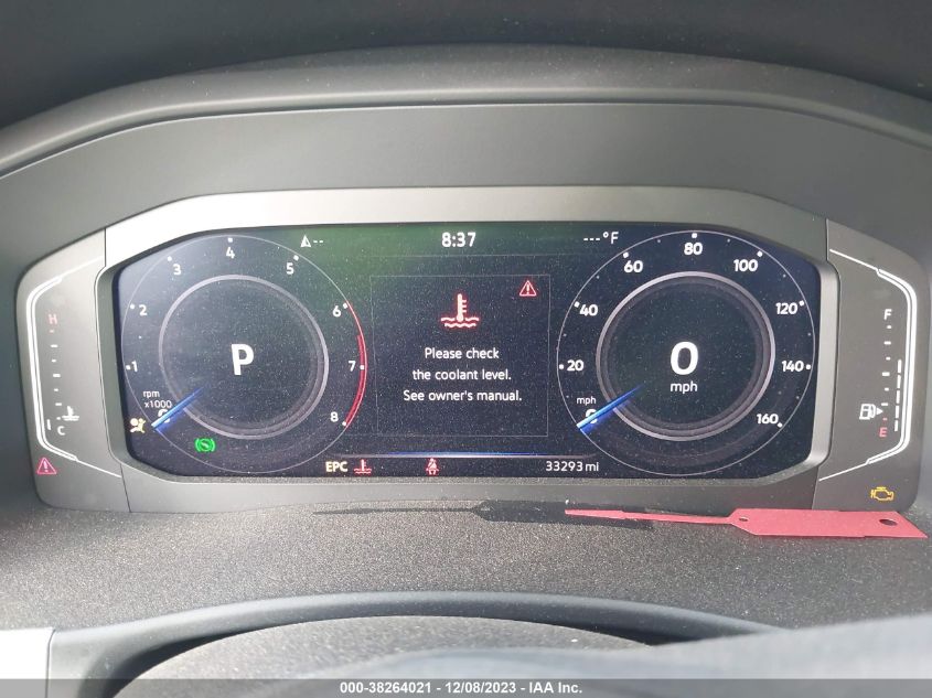 2022 VOLKSWAGEN ATLAS SE - 1V2JR2CA9NC508840