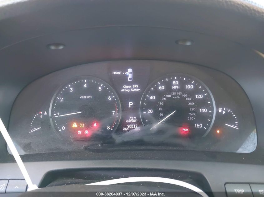 2016 LEXUS LS 460 L JTHGL5EF5G5057208