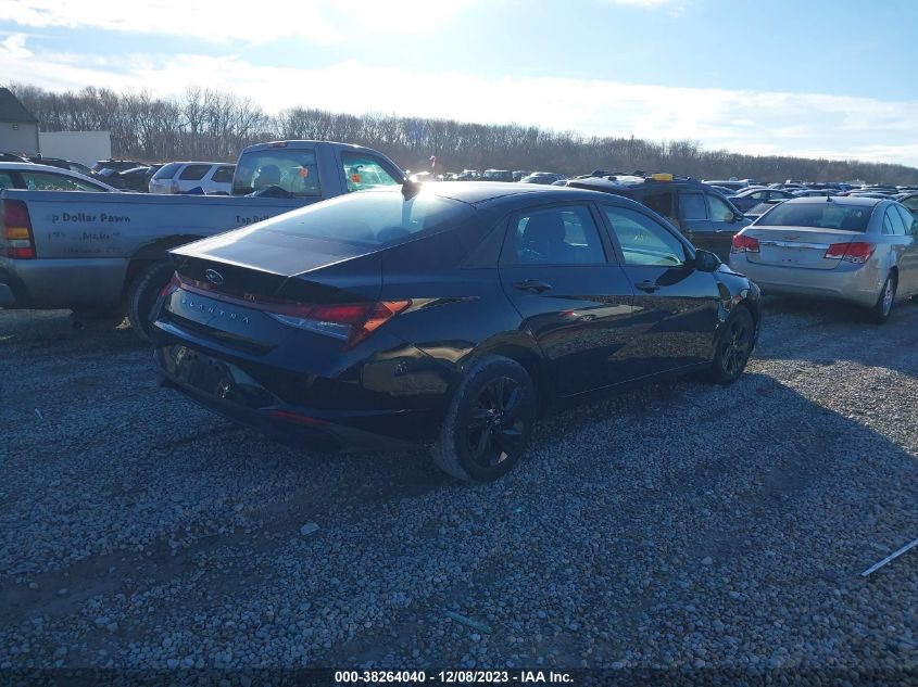 2021 HYUNDAI ELANTRA SEL - KMHLM4AG7MU155109
