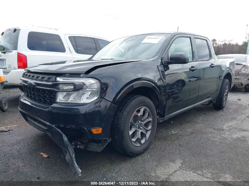 VIN 3FTTW8F93NRA12943 2022 FORD MAVERICK XLT