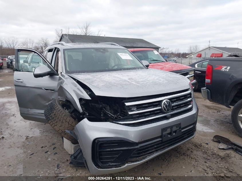 1V2FR2CA1NC528960 VOLKSWAGEN ATLAS SEL PREMIUM R-LINE 2022