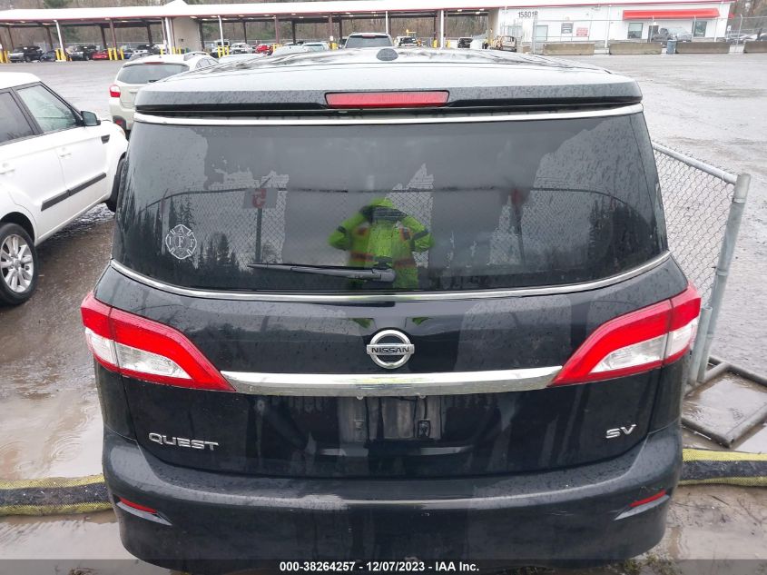 2015 NISSAN QUEST S/SV/SL/PLATINUM - JN8AE2KP6F9128635