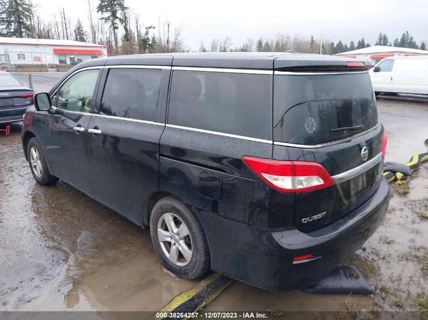 2015 NISSAN QUEST S/SV/SL/PLATINUM - JN8AE2KP6F9128635
