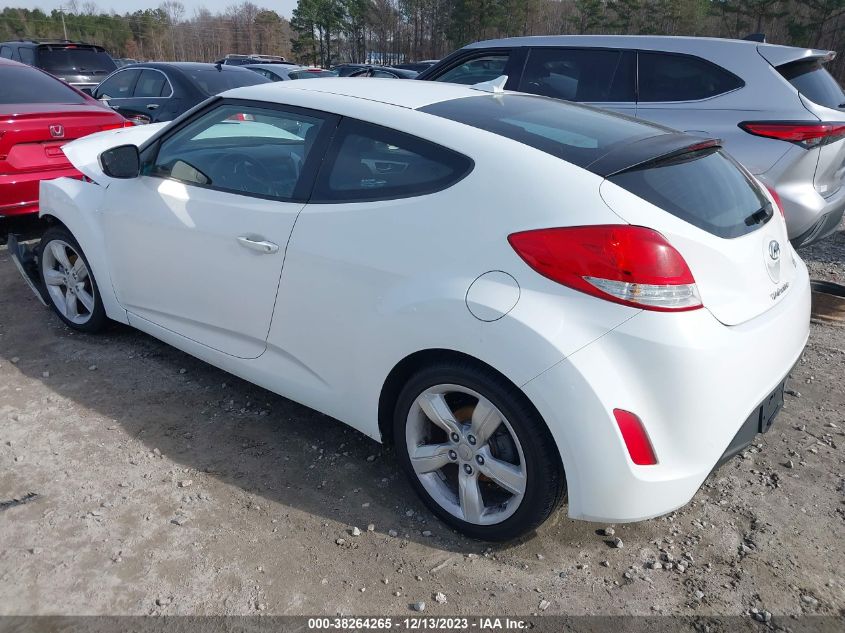 2015 HYUNDAI VELOSTER - KMHTC6AD6FU234536