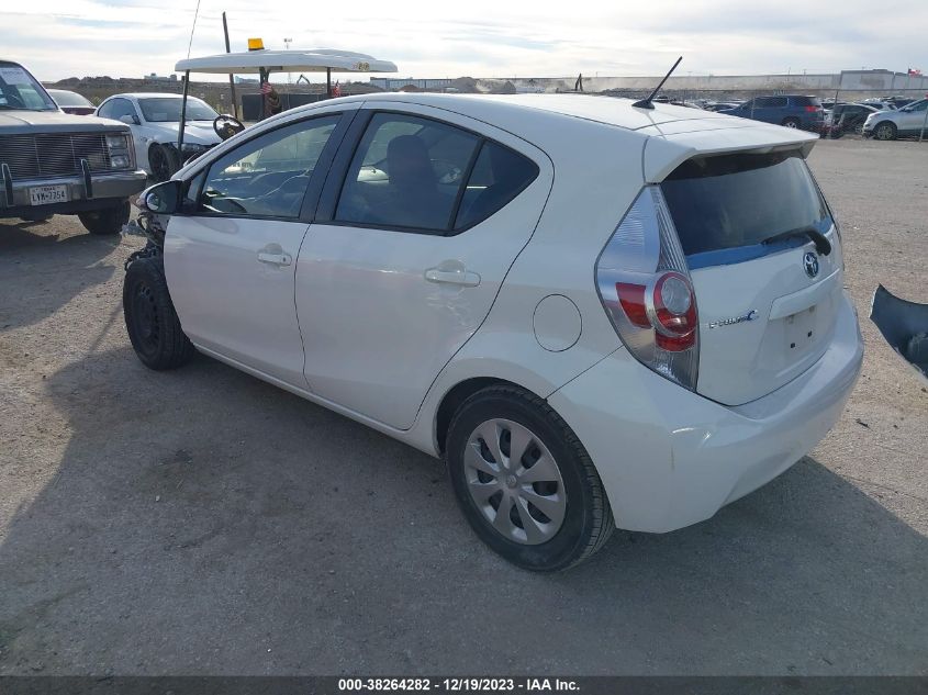 2014 TOYOTA PRIUS C ONE - JTDKDTB35E1575105