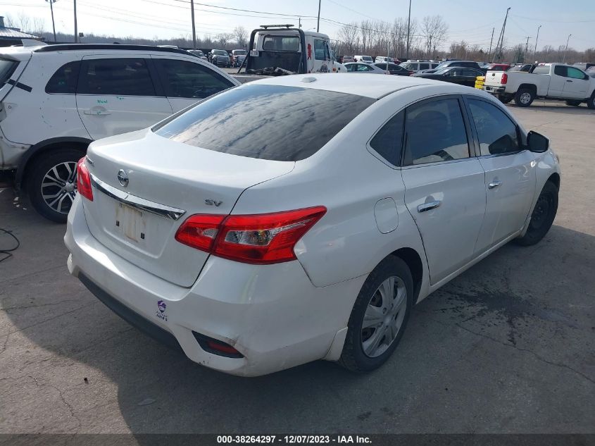 2016 NISSAN SENTRA SV - 3N1AB7AP3GY222800