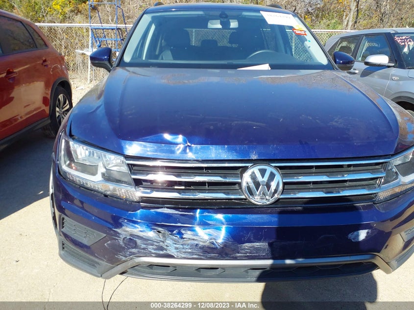 2021 VOLKSWAGEN TIGUAN 2.0L I4 FI DOHC 16V (VIN: 3VV3B7AX9MM046930