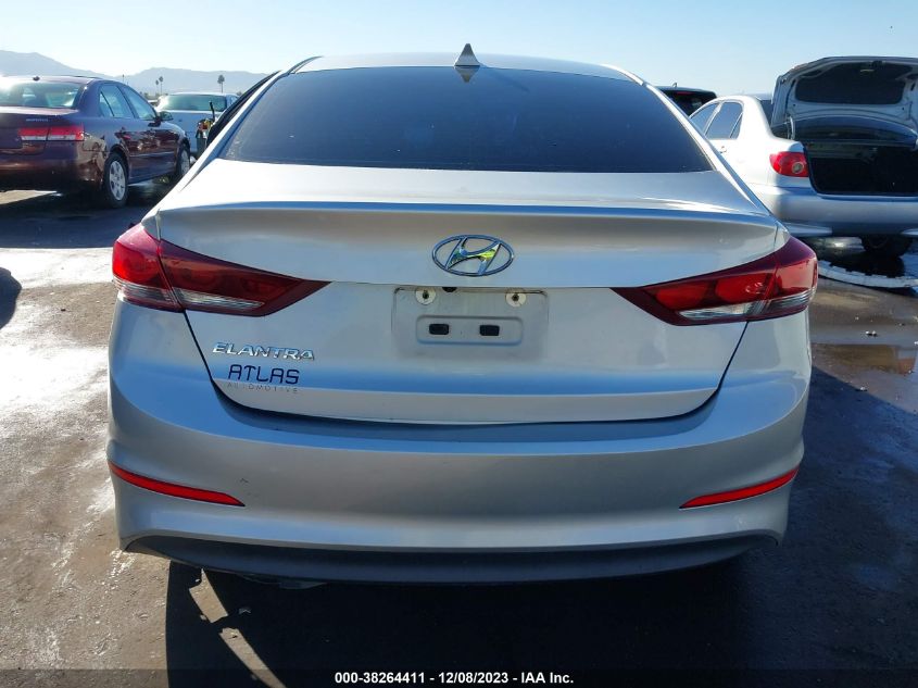 2018 HYUNDAI ELANTRA SEL/VALUE/LIMITED - 5NPD84LF0JH317735