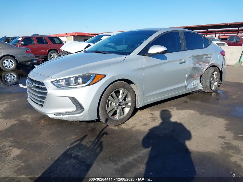 2018 HYUNDAI ELANTRA SEL/VALUE/LIMITED - 5NPD84LF0JH317735