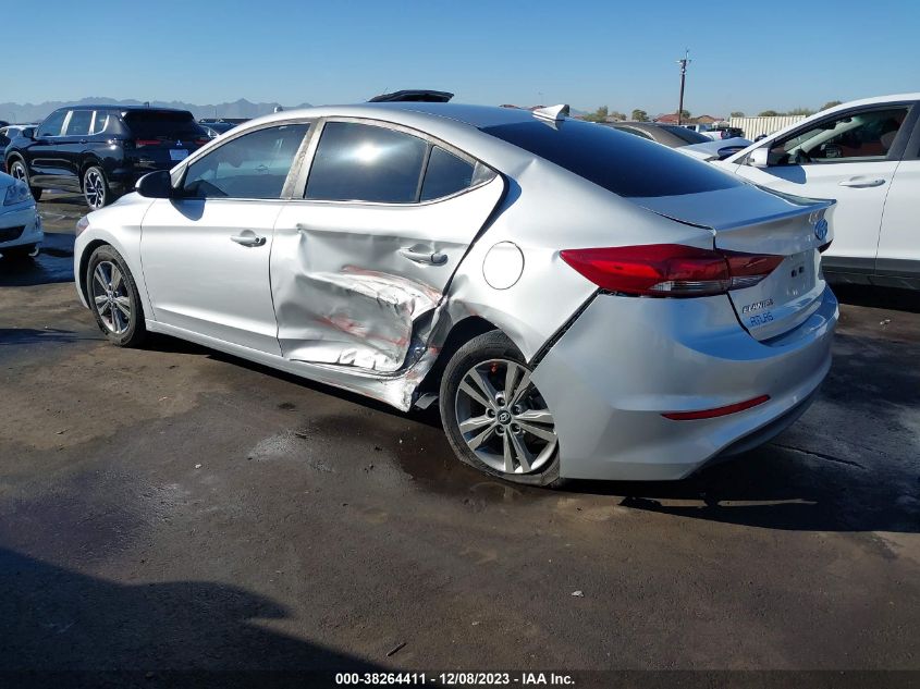 2018 HYUNDAI ELANTRA SEL/VALUE/LIMITED - 5NPD84LF0JH317735