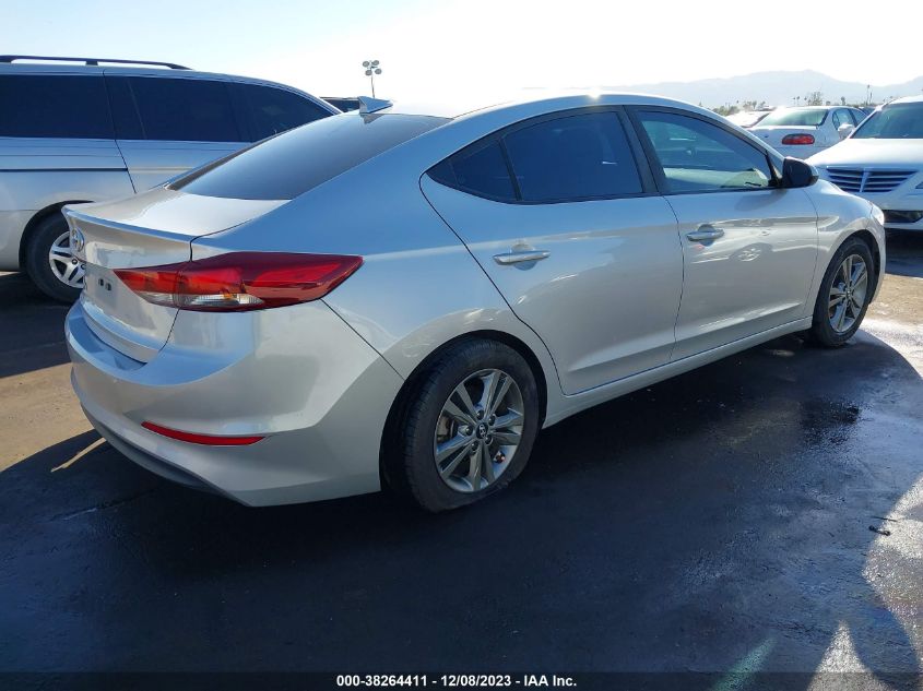 2018 HYUNDAI ELANTRA SEL/VALUE/LIMITED - 5NPD84LF0JH317735