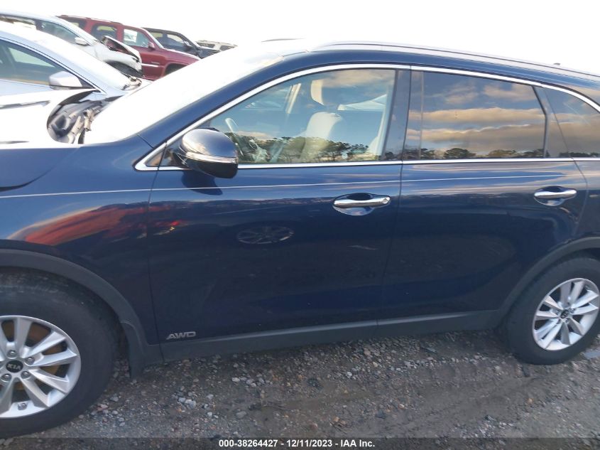 2019 KIA SORENTO 2.4L LX - 5XYPGDA39KG441651