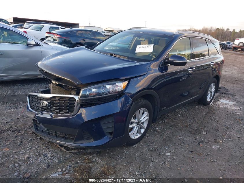 2019 KIA SORENTO 2.4L LX - 5XYPGDA39KG441651