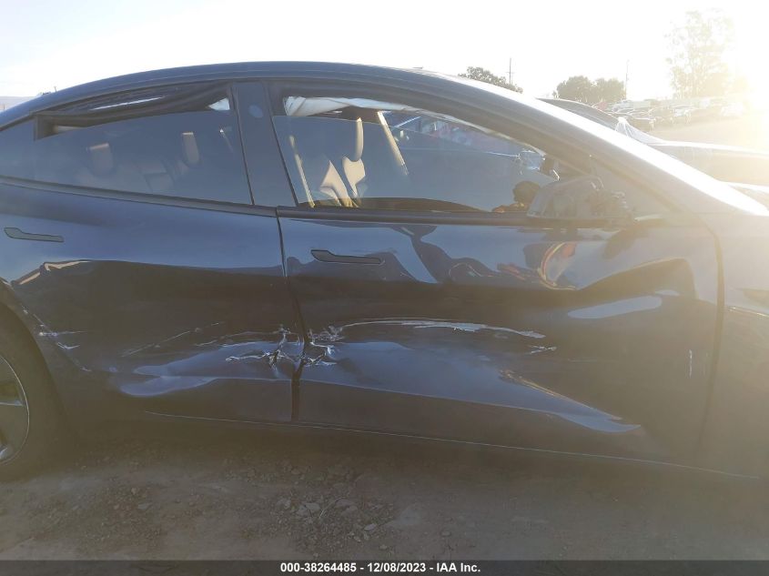 2022 TESLA MODEL 3 REAR-WHEEL DRIVE - 5YJ3E1EA9NF376551