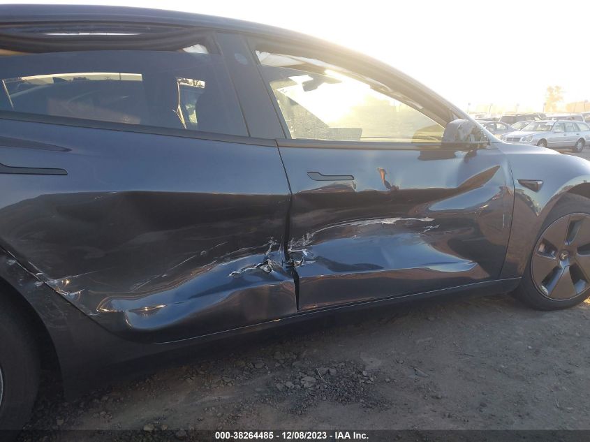 2022 TESLA MODEL 3 REAR-WHEEL DRIVE - 5YJ3E1EA9NF376551