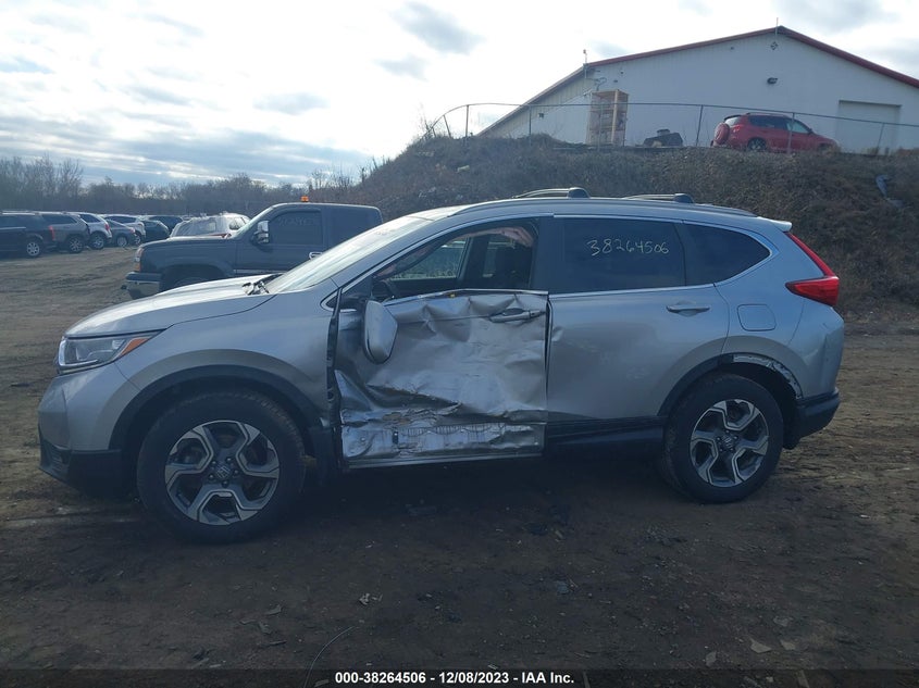VIN 7FARW2H57JE055490 2018 HONDA CR-V EX