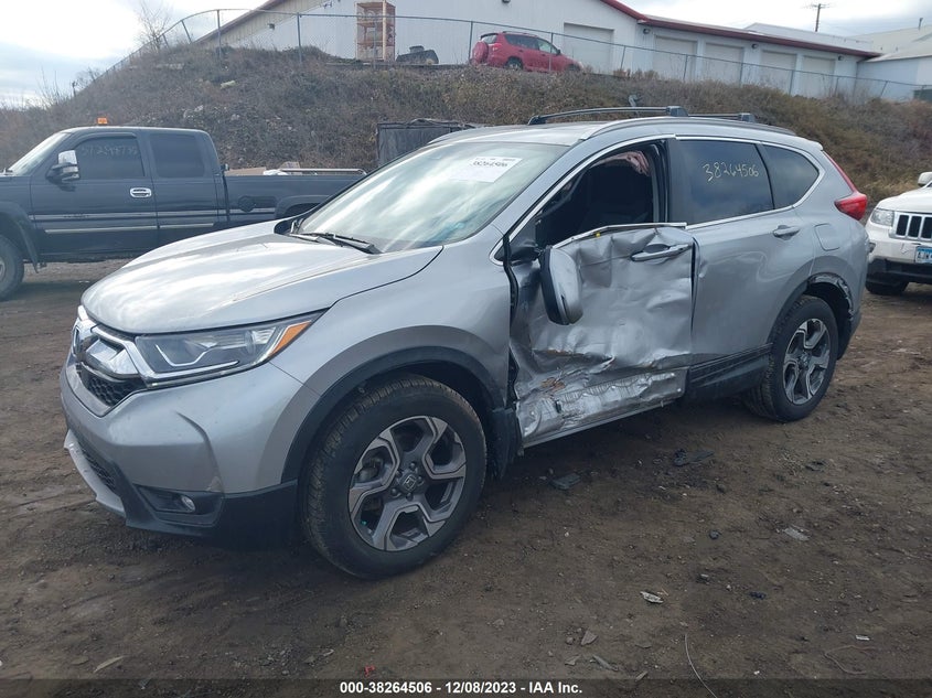 VIN 7FARW2H57JE055490 2018 HONDA CR-V EX