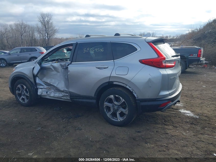 VIN 7FARW2H57JE055490 2018 HONDA CR-V EX