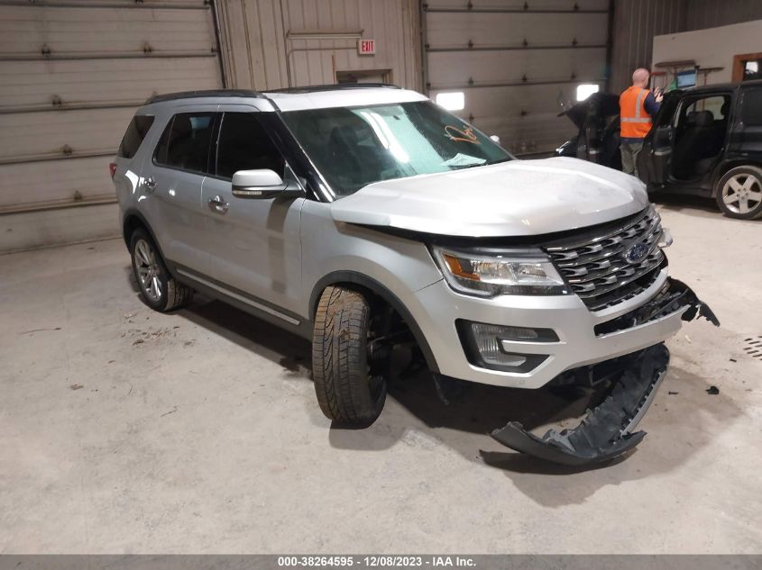 2017 FORD EXPLORER LIMITED - 1FM5K7F84HGC06507