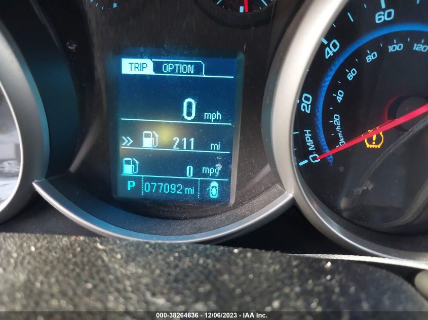 2014 CHEVROLET CRUZE LS AUTO - 1G1PA5SH2E7260547