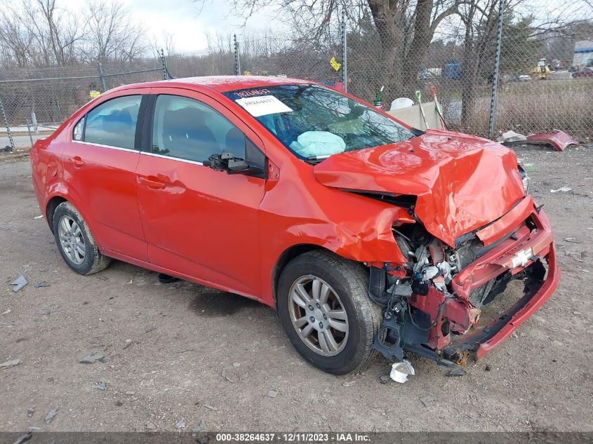 2013 CHEVROLET SONIC LT - 1G1JC5SH8D4142759
