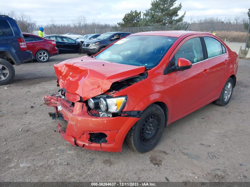 2013 CHEVROLET SONIC LT - 1G1JC5SH8D4142759