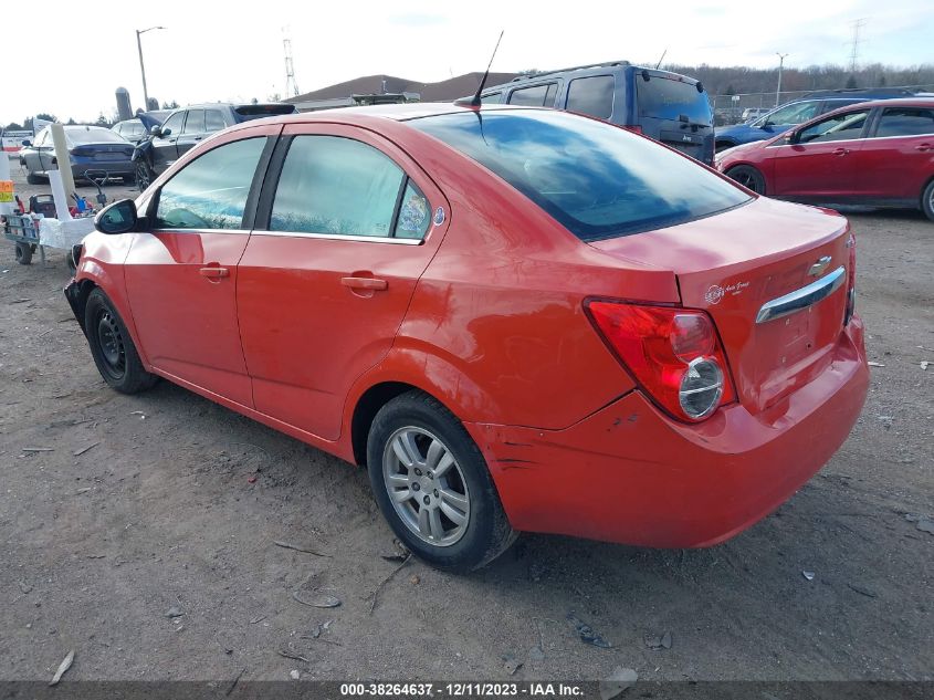 2013 CHEVROLET SONIC LT - 1G1JC5SH8D4142759