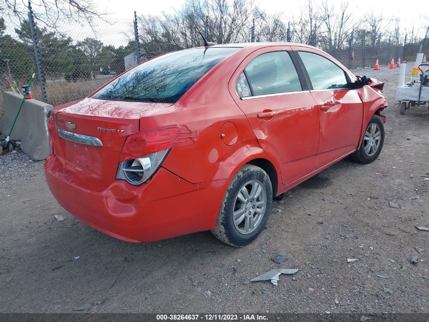 2013 CHEVROLET SONIC LT - 1G1JC5SH8D4142759