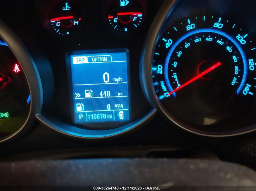 2014 CHEVROLET CRUZE LT - 1G1PC5SB4E7185694