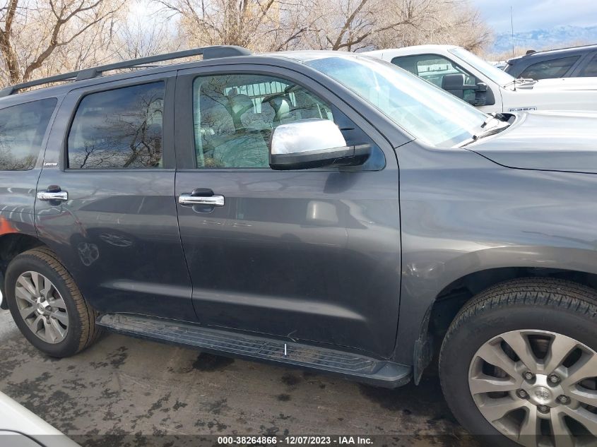 2014 TOYOTA SEQUOIA LIMITED - 5TDJW5G12ES093686