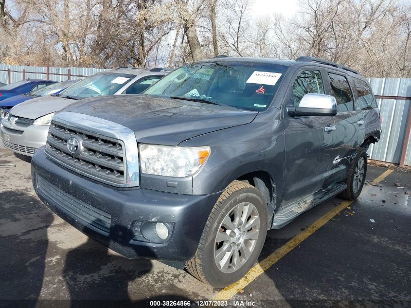 2014 TOYOTA SEQUOIA LIMITED - 5TDJW5G12ES093686
