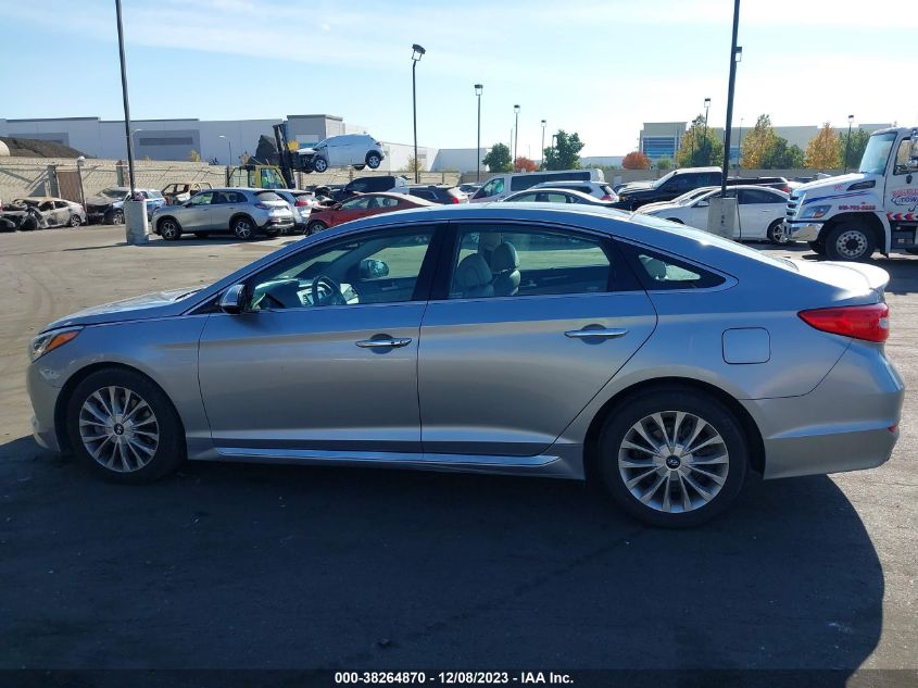 2015 HYUNDAI SONATA LIMITED - 5NPE34AF1FH021166