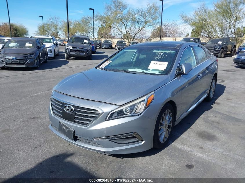 2015 HYUNDAI SONATA LIMITED - 5NPE34AF1FH021166