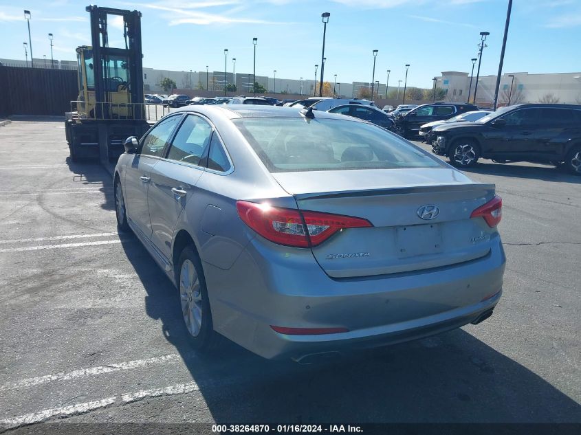 2015 HYUNDAI SONATA LIMITED - 5NPE34AF1FH021166