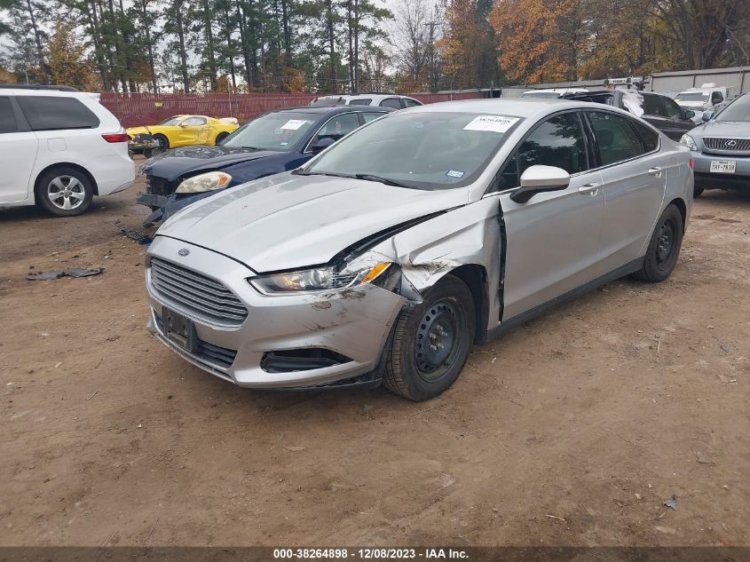 2014 FORD FUSION S - 3FA6P0G73ER311976