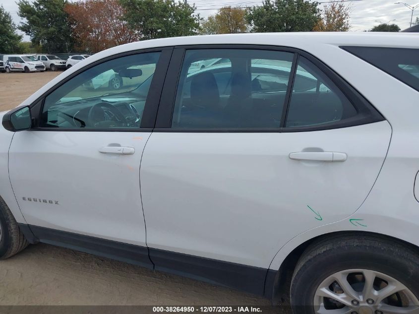 2020 CHEVROLET EQUINOX FWD LS - 3GNAXHEV1LS687710