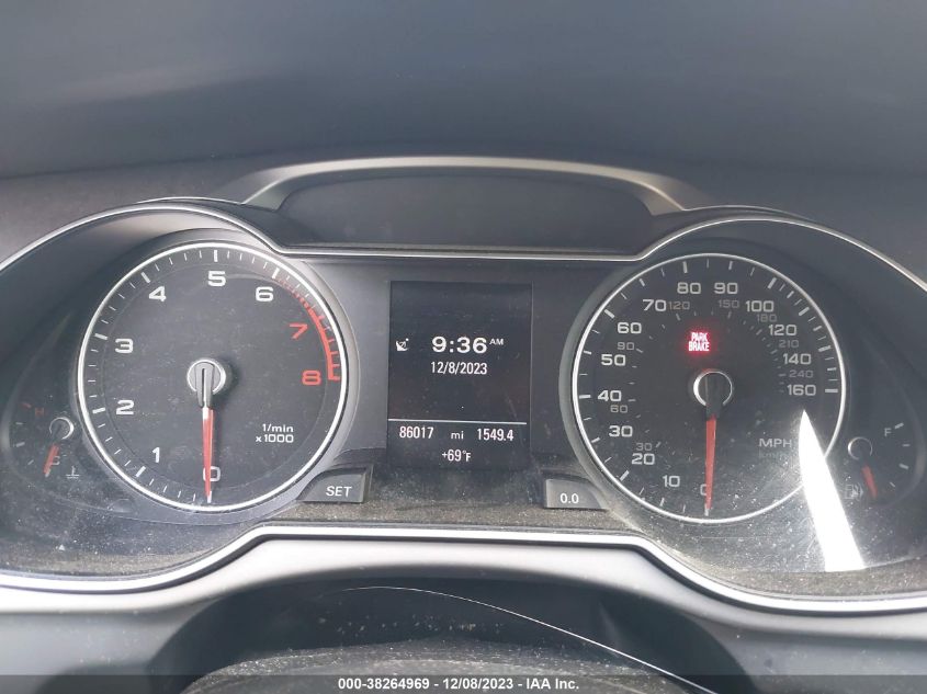 2013 AUDI A4 PREMIUM PLUS - WAUFFAFL6DN032070