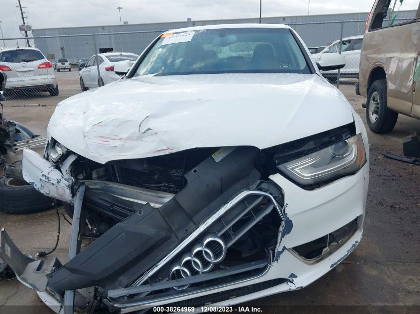 2013 AUDI A4 PREMIUM PLUS - WAUFFAFL6DN032070