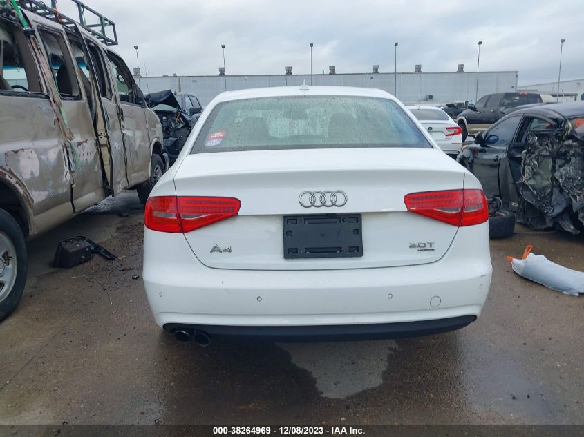 2013 AUDI A4 PREMIUM PLUS - WAUFFAFL6DN032070