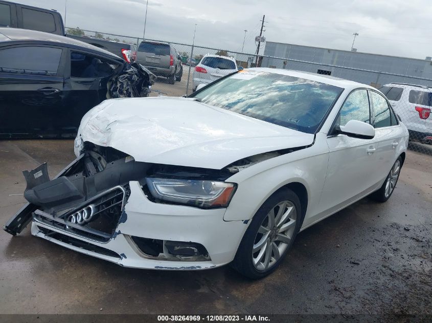 2013 AUDI A4 PREMIUM PLUS - WAUFFAFL6DN032070